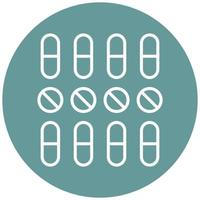 Pills Vector Icon Style