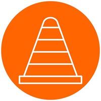 Cone Vector Icon Style