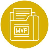 MVP Vector Icon Style