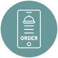 Online Order Vector Icon Style