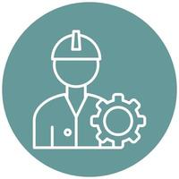 Engineering Setting Vector Icon Style