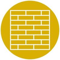 Brickwall Vector Icon Style