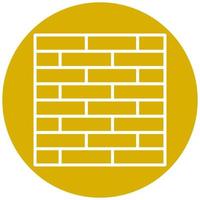 Brickwall Vector Icon Style