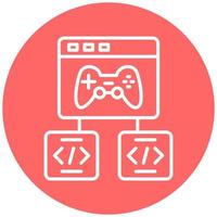 Game Development Vector Icon Style