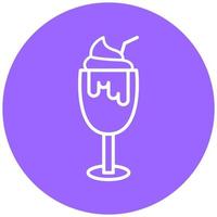 Smoothie Vector Icon Style