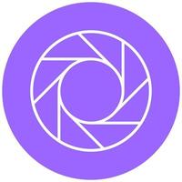 Diaphragm Vector Icon Style