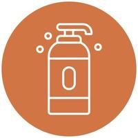 Soap Bottle Vector Icon Style