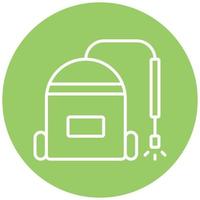 Pressure Washer Vector Icon Style