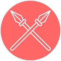Spear Vector Icon Style