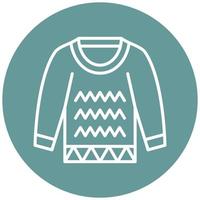 Sweater Vector Icon Style