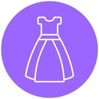 Dress Vector Icon Style