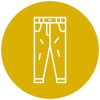 Pants Vector Icon Style