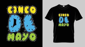 Cinco de mayo festival t-shirt design, mexican festival vector t-shirt design