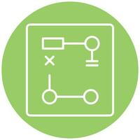 Development Plan Vector Icon Style
