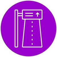 Pathway Vector Icon Style