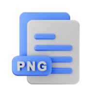 3d file png folder icon illustration