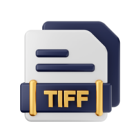 3d fichier tiff format icône png