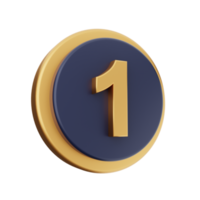 3d number icon png