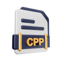 3d fil cpp formatera ikon png