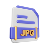 3d file JPG format icon png