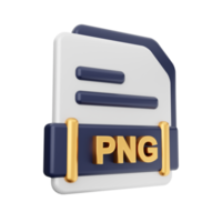 3d fil png formatera ikon