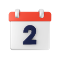 3d calendar event date day schedule icon illustration png