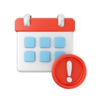 3d calendar event date day schedule icon illustration png