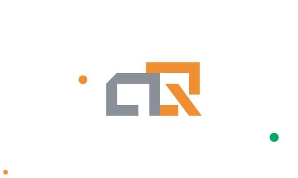 Alphabet letters Initials Monogram logo AQ, QA, A and Q vector