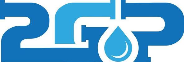 plumbing wordmark logo vector