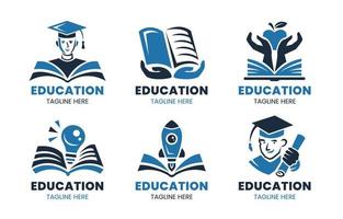 Simple Education Logo vector