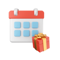 3d calendar event date day schedule icon illustration png