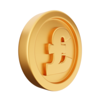 3d coin gold bronze silver icon png