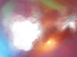 Magic universe. Nebula. 3d render. photo