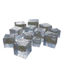 Lots of ice cubes. 3d render. photo