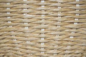 Brown wicker basket texture or background photo