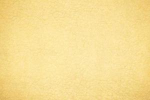 Yellow sheep fur with a texture of fibers. Pattern soft canvas for various purposes photo