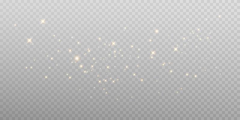 Golden bokeh lights with glowing particles.