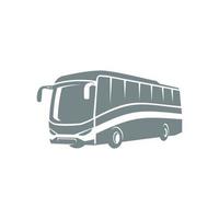 Travel Bus Logo Template with white Background. Suitable for your design need, logo, illustration, animation, etc. vector