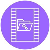 Crime File Icon Style vector