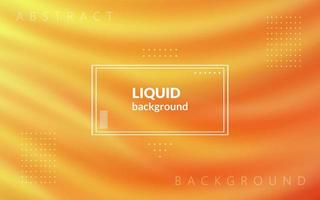 minimal orange abstract geometric fluid dynamic shape composition wavy texture background. eps10 vector