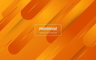 minimal abstract orange gradient color shape geometric background. eps10 vector