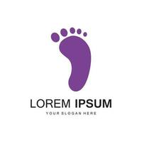 foot Logo Template vector icon