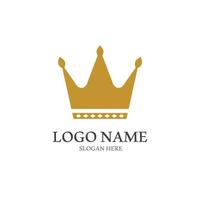 Crown Logo Template vector icon