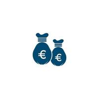 Money Bag icon Template vector