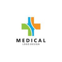 vector de plantilla de logotipo médico de salud