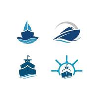 Cruise ship vector icon illustration design