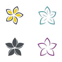 Beauty icon flowers design illustration vector