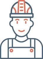 Factory Worker vector icon