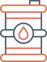 Oil Barrel vector icon