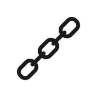 Chain Icon in trendy flat style vector